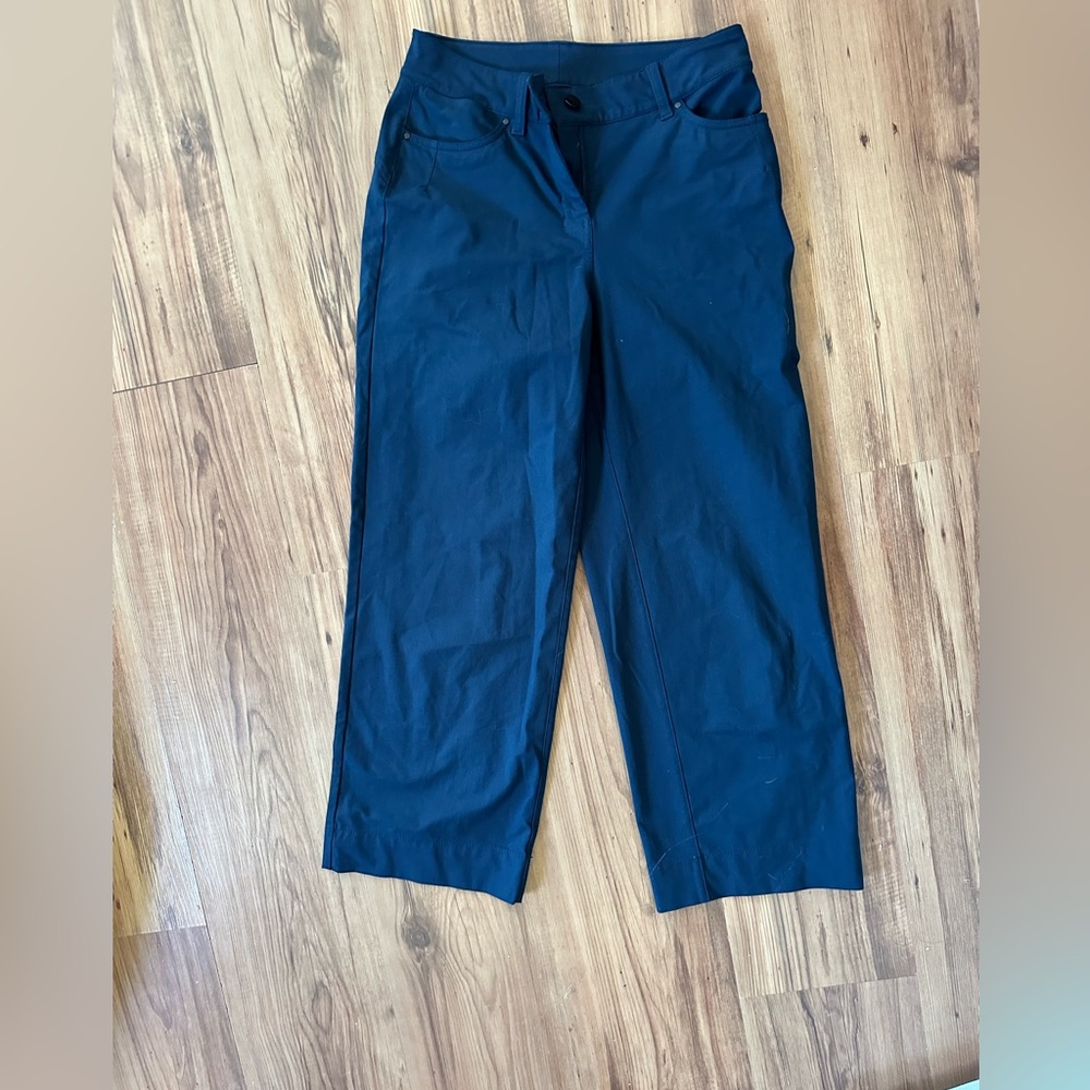 Lululemon city sleek cropped wide leg